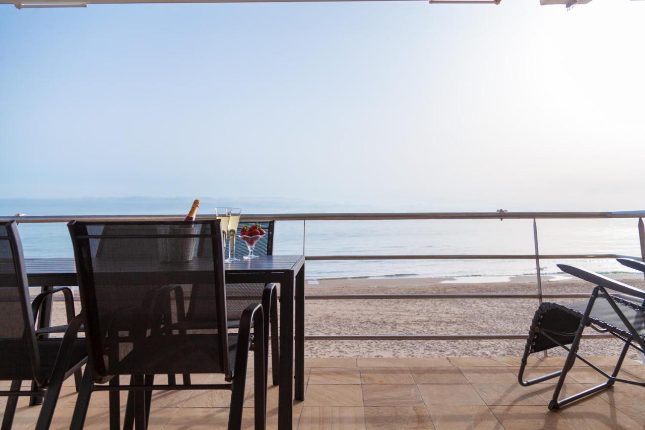 Ap-3 Ximoapartments A Primera Linea Playa & Chimenea Oliva Exterior foto